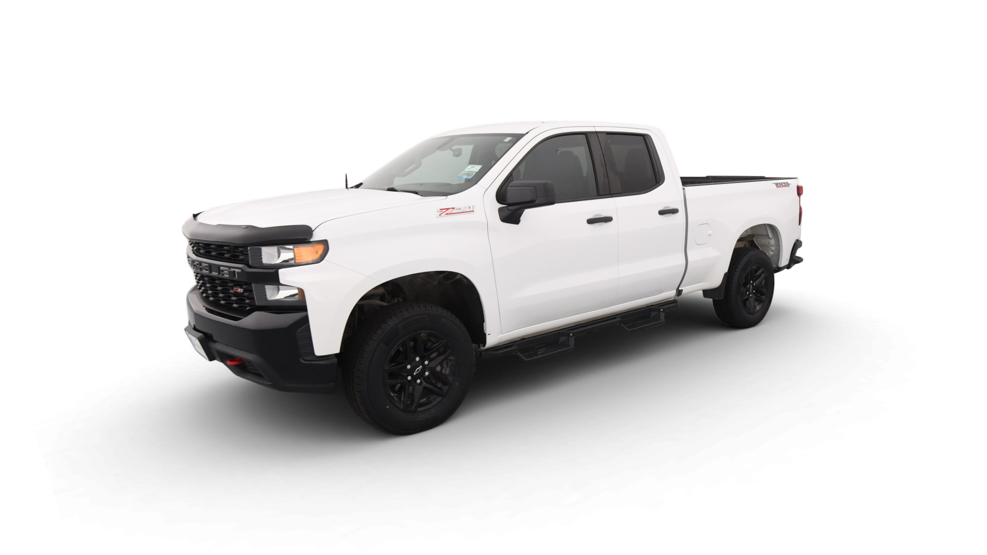 Used 2019 Chevrolet Silverado 1500 in white for Sale Online Carvana